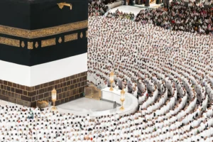 4-star Haram-view hotel room overlooking Masjid al-Haram, Makkah