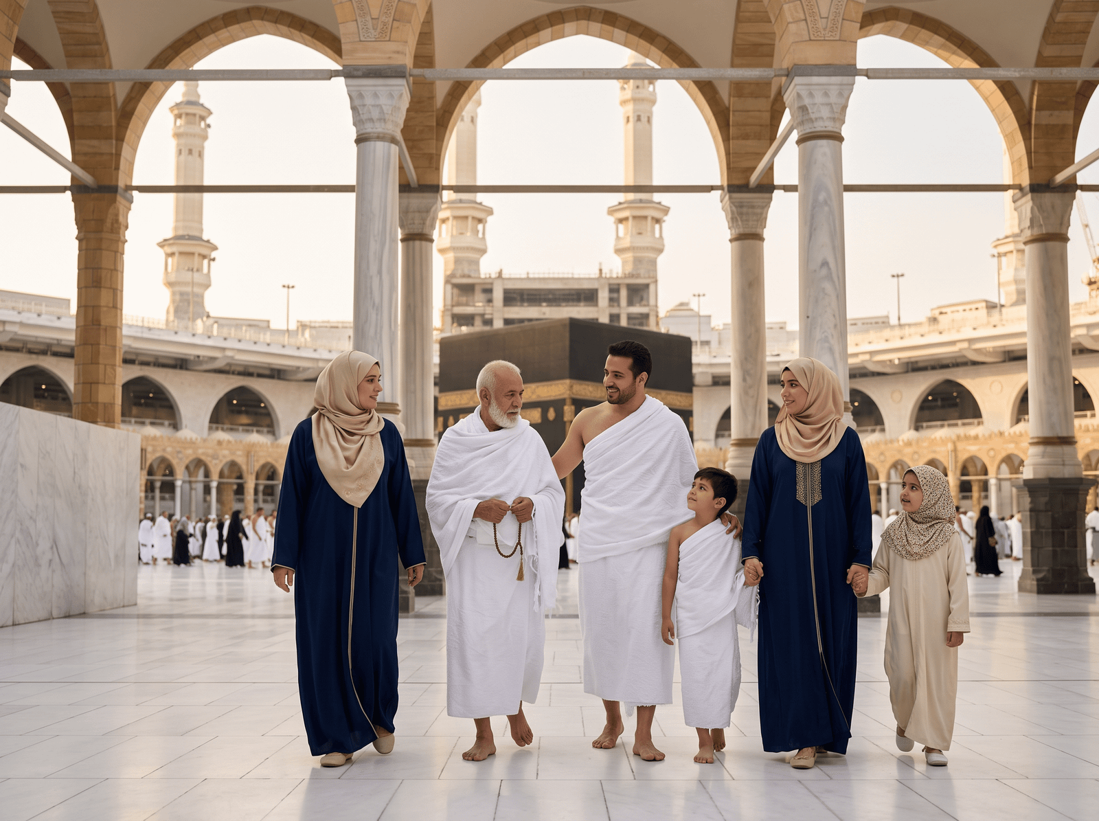 Family Umrah packages from the UK for British Muslim families in Makkah