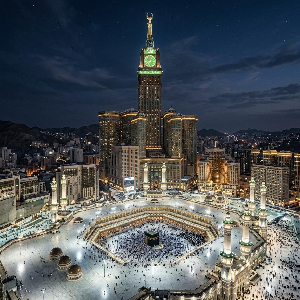 Luxury 5 star Umrah hotel near the Clock Tower in Makkah